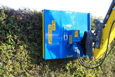 Slanetrac FH-100 Twincut Bagger Mulcher, Hochgrasmäher, Gestrüppmäher, Heckenschneider
